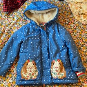 Mini Boden winter coat size 5-6 year